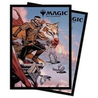Ikoria: Lair of Behemoths Standard Deck Protectors - Lukka, Coppercoat Outcast Alternate Art (100-Pack)