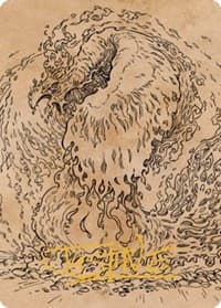 Nemesis Phoenix Art Card (Gold-Stamped Signature)