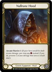 Nullrune Hood (Golden) - FAB068