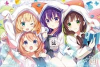 Bushiroad Rubber Mat Collection V2 Vol.289 Is the order a rabbit? BLOOM - Cocoa, Syaro, Rize, Chiya