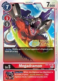 Megadramon (2022 Championship Online Regional) [Online Participant]