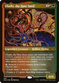 Ulasht, the Hate Seed (Foil Etched)