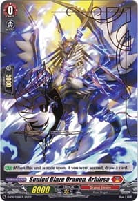 Sealed Blaze Dragon, Arhinsa (Hot Stamped)