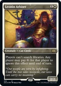 Leonin Arbiter (Foil Etched)