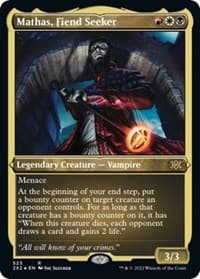 Mathas, Fiend Seeker (Foil Etched)
