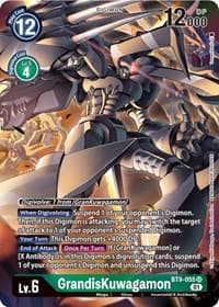 GrandisKuwagamon (Alternate Art)