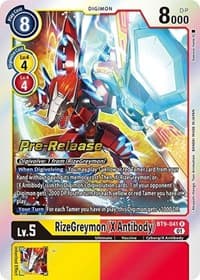 RizeGreymon (X Antibody)