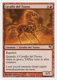 Thundermare (Italian) - "Cavallo del Tuono"