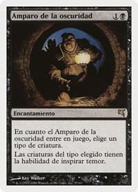 Cover of Darkness (Spanish) - "Amparo de la oscuridad"