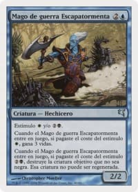 Stormscape Battlemage (Spanish) - "Mago de guerra Escapatormenta"