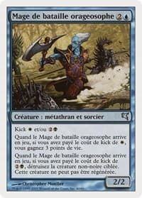 Stormscape Battlemage (French) - "Mage de bataille orageosophe"