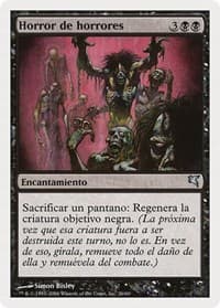 Horror of Horrors (Spanish) - "Horror de horrores"
