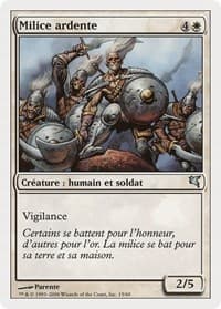 Ardent Militia (French) - "Milice ardente"