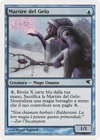 Martyr of Frost (Italian) - "Martire del Gelo"