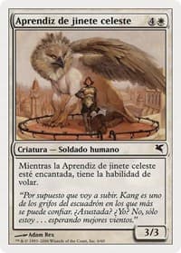 Skyrider Trainee (Spanish) - "Aprendiz de jinete celeste"