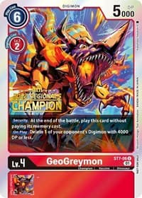 GeoGreymon (2022 Championship Offline Regional) [Online Champion]