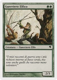 Elvish Warrior (Italian) - "Guerriero Elfico"