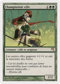 Elvish Champion (French) - "Championne elfe"