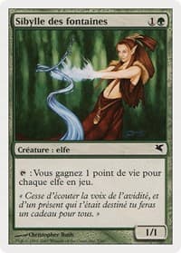 Wellwisher (French) - "Sibylle des fontaines"