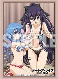 Bushiroad Sleeve Collection Vol.347: Date A Live Toka & Yoshino (60-Pack)