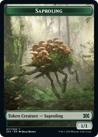 Saproling // Angel Double-Sided Token