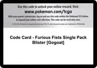 Code Card - Furious Fists Single Pack Blister [Gogoat]