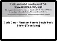 Code Card - Phantom Forces Single Pack Blister [Talonflame]