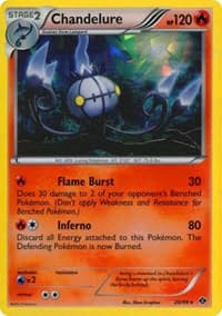 Chandelure - 20/99 (Cracked Ice Holo)