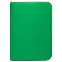 Vivid 4-Pocket Zippered PRO-Binder - Green