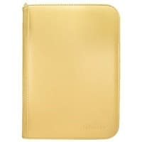 Vivid 4-Pocket Zippered PRO-Binder - Yellow