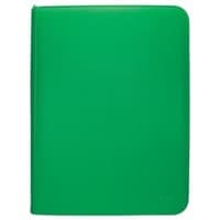 Vivid 9-Pocket Zippered PRO-Binder - Green