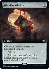 Obsidian Obelisk (Extended Art)