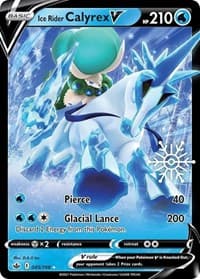 Ice Rider Calyrex V - 045/198 (Holiday Calendar)