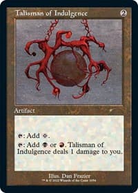 Talisman of Indulgence (Retro Frame)