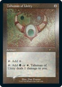 Talisman of Unity (Retro Frame) (Foil Etched)