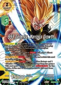 SS3 Gotenks, Warrior's Growth (ZENKAI Celebration Pack)