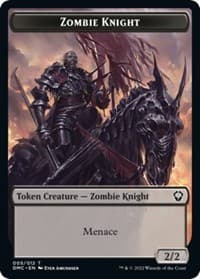 Zombie Knight // Griffin Double-Sided Token