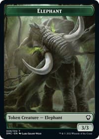 Elephant // Treasure Double-Sided Token