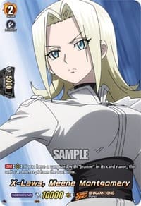 X-Laws, Meene Montgomery (SKR)