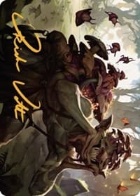 Sprouting Goblin Art Card (Gold-Stamped Signature)