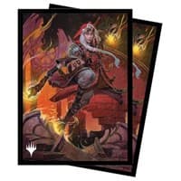Dominaria United Jaya, Fiery Negotiator Standard Deck Protector sleeves for Magic (100-Pack)
