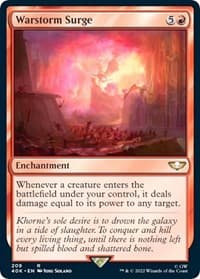 Warstorm Surge (Surge Foil)