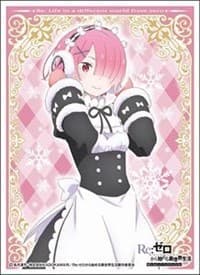 Ensky Imported Card Sleeves: Re:Zero -Starting Life in Another World - Ram (65 Pack)