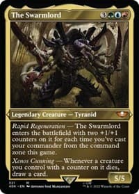 The Swarmlord (Display Commander) (Foil Etched) - Thick Stock