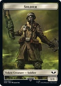 Soldier (004) // Arco-Flagellant Double-Sided Token (Surge Foil)