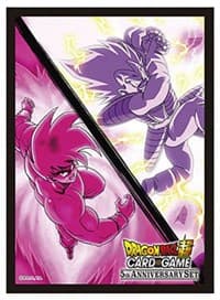 Dragon Ball Super CCG: 5th Anniversary Set Card Sleeves - Son Goku & Vegeta (66-Pack)