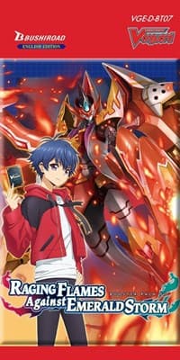 Raging Flames Against Emerald Storm Booster Pack
