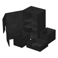 Twin Flip`n`Tray XenoSkin Monocolor - Black (Holds 160+)