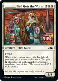 _____ Bird Gets the Worm (Galaxy Foil)