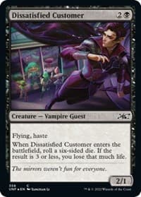 Dissatisfied Customer (Galaxy Foil)